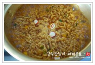 육개장 봉지라면