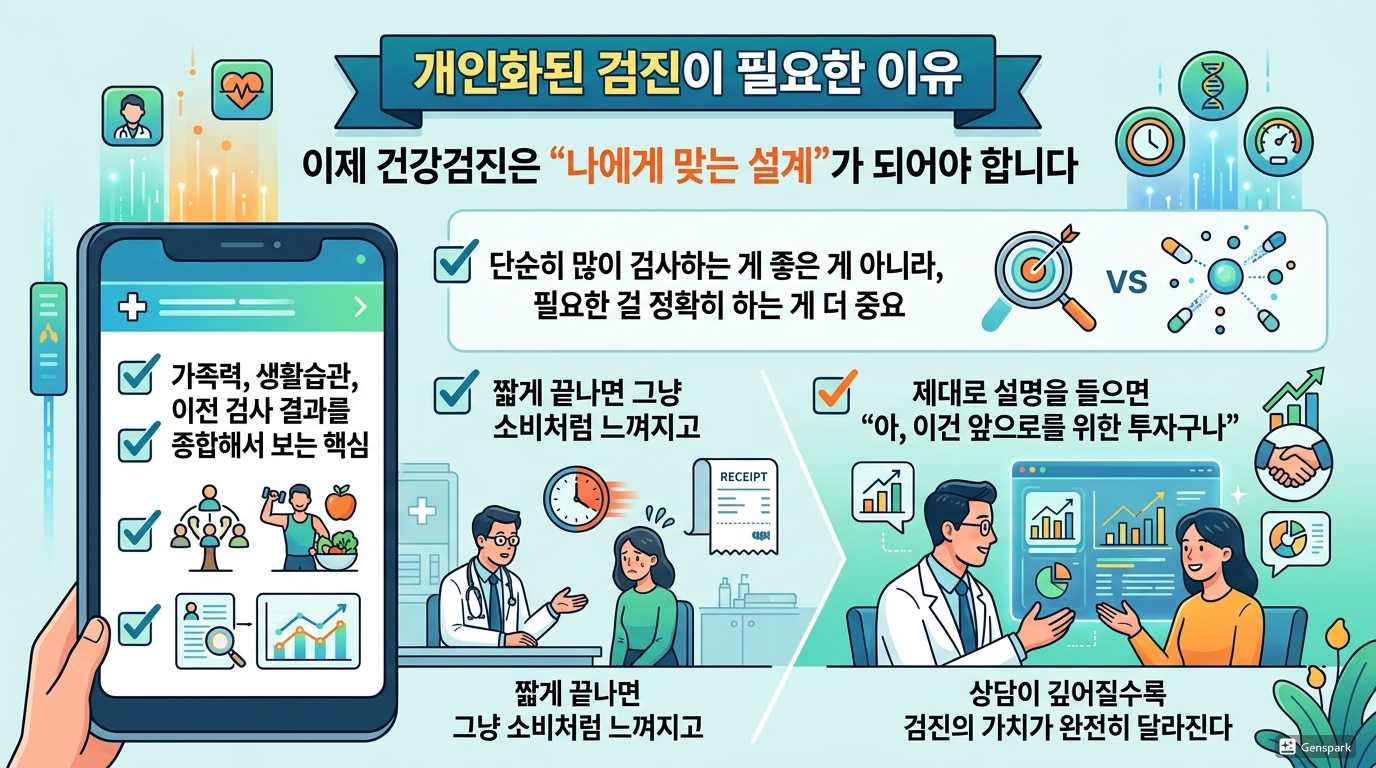 개인화된 검진이 필요한 이유