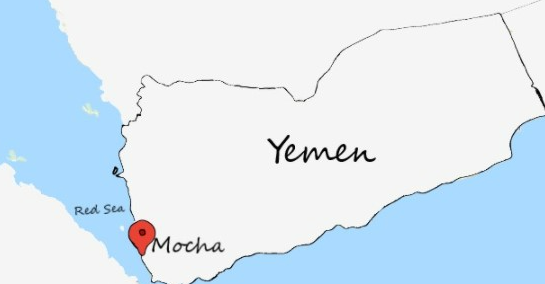 예맨 모카항 위치