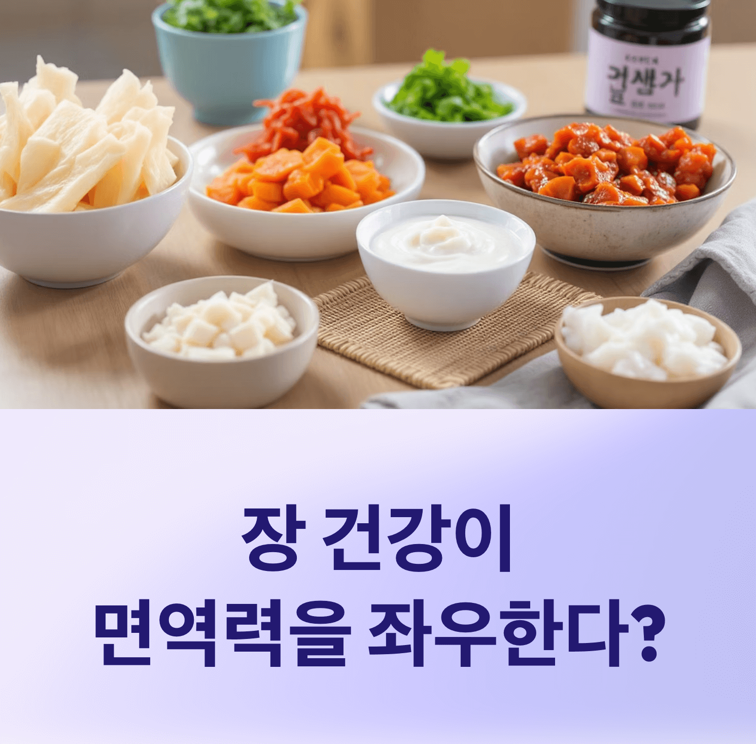 장 건강이 면역력에 미치는 영향은?
