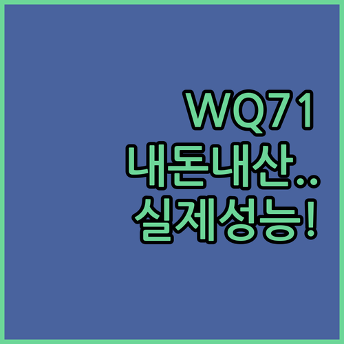 일렉트로룩스 WQ71 2OIB 무선 ..