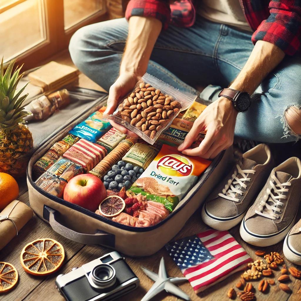미국 여행시 들고갈 음식
