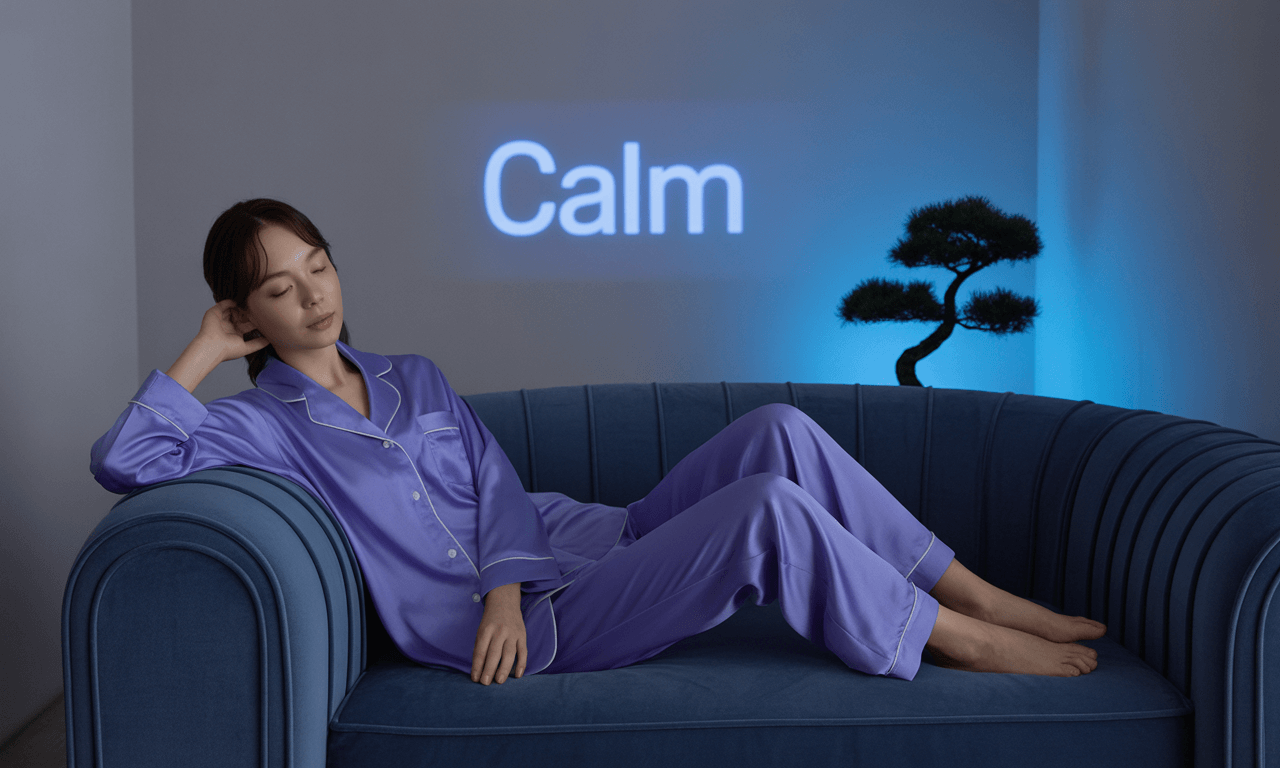 뇌출혈-전조증상-쇼파에-앉아-쉬는-여성