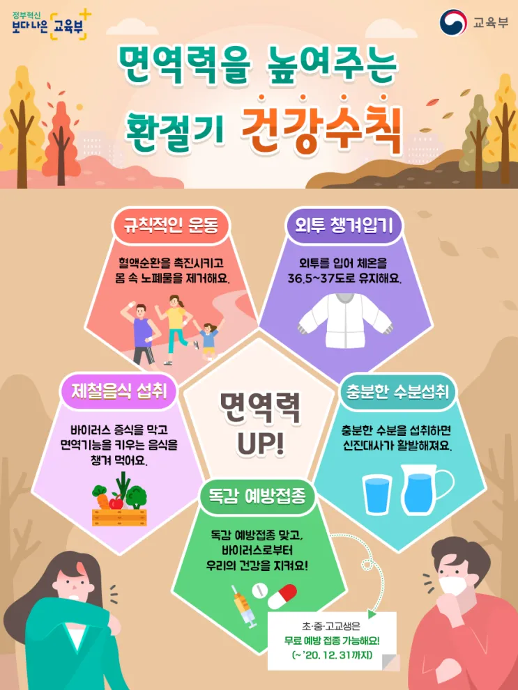 환절기 건강 챙기는 10월 인사말 메시지들_2