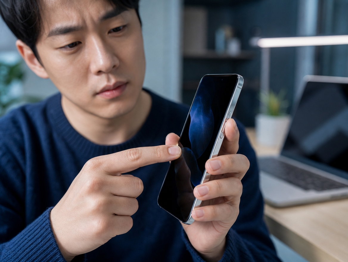 설정을 바꿨는데도 전원 메뉴가 안 뜰 때