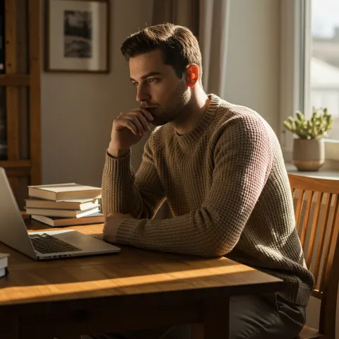 장기적인 블로그 운영 고민하는 사진