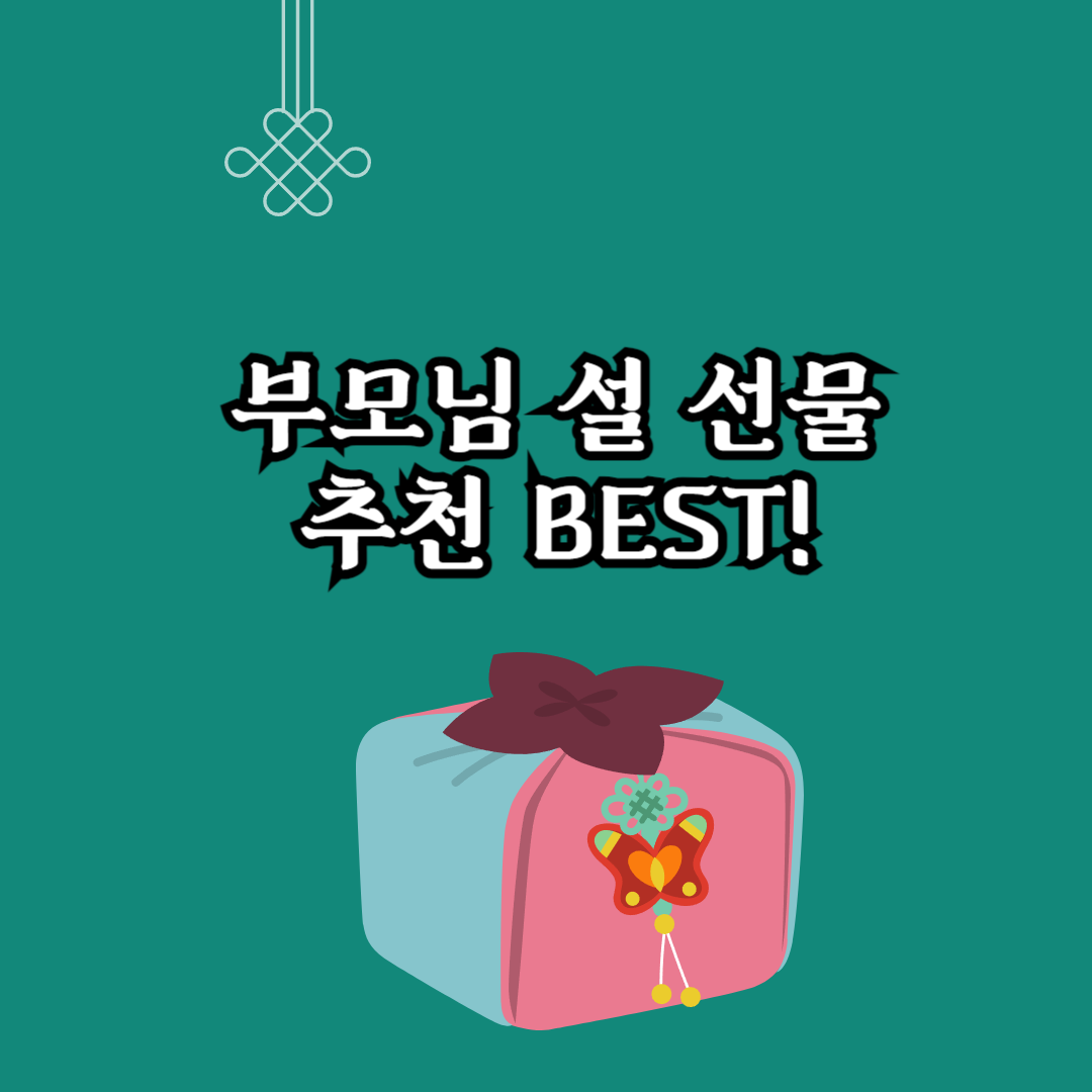 부모님 설 선물
