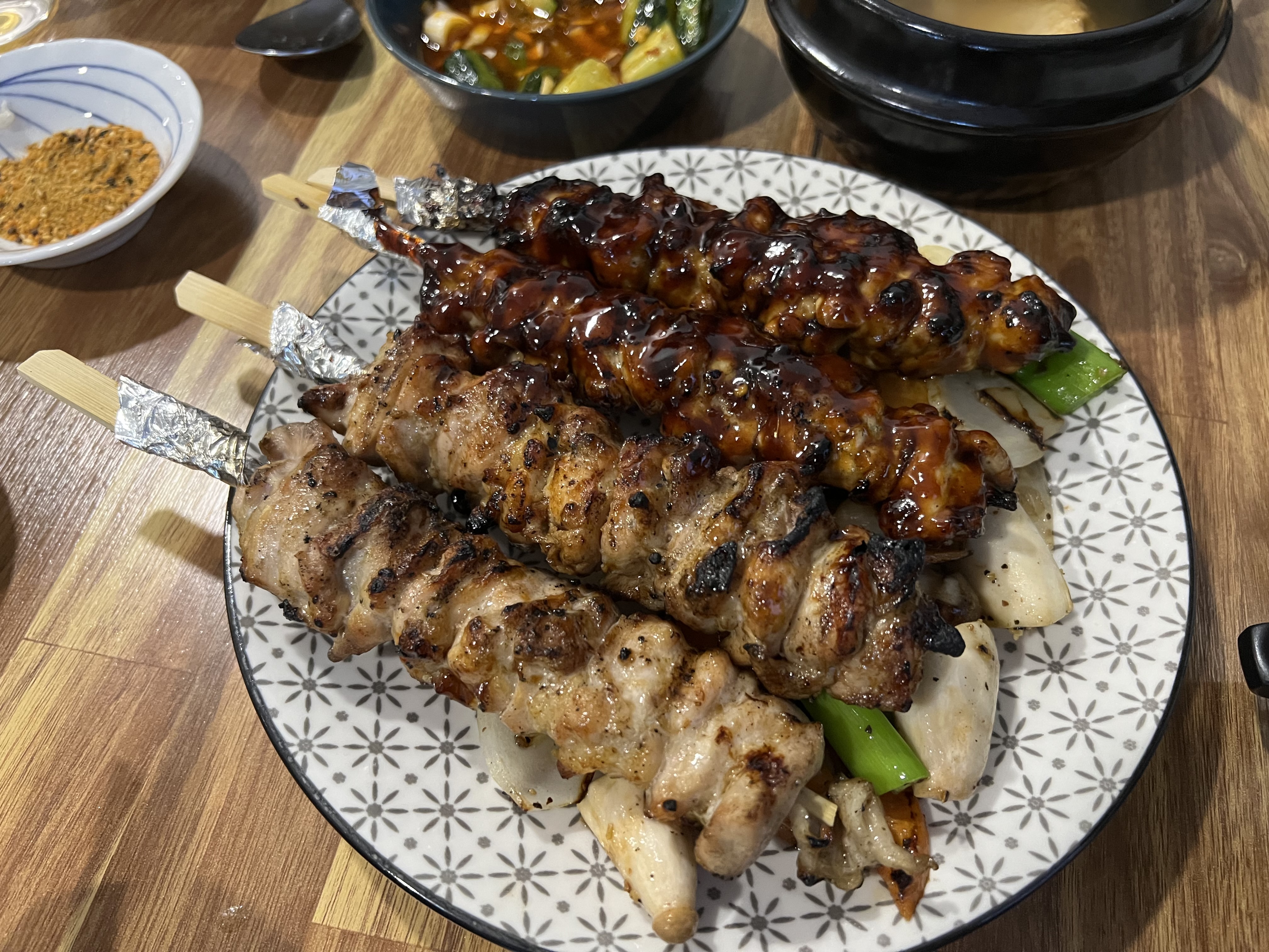 닭고기 꼬치 세트