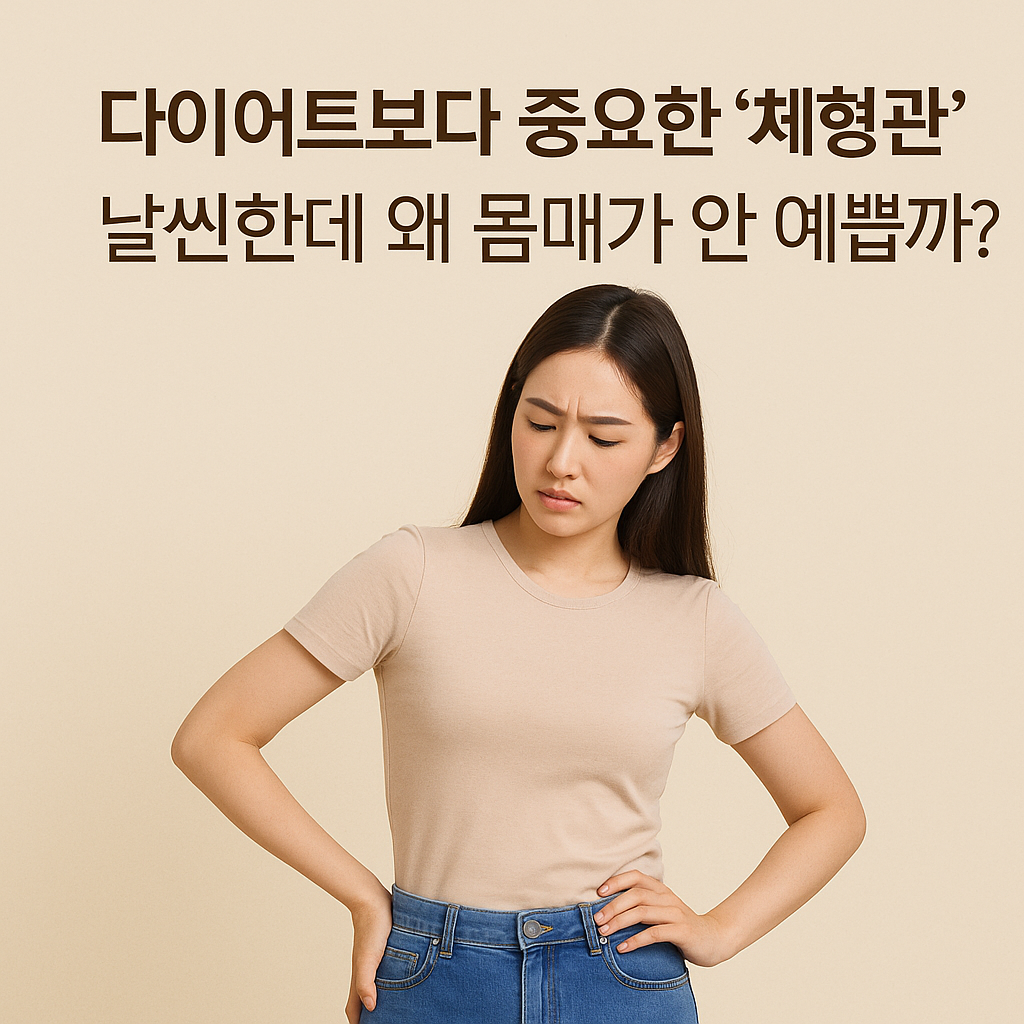 다이어트보다 중요한 '체형관리'