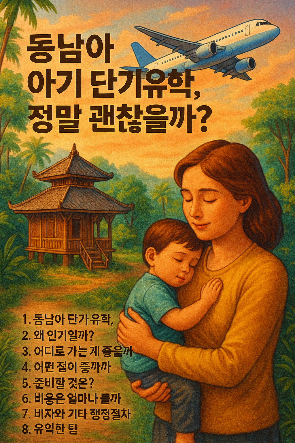동남아 아기 단기유학, 정말 괜찮을까?