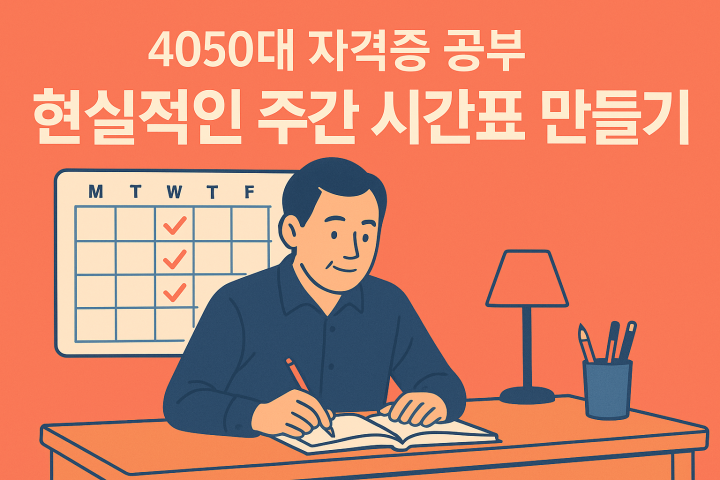 직장인들이 현실적으로 지킬 수 있는 주간 계획표 만들기