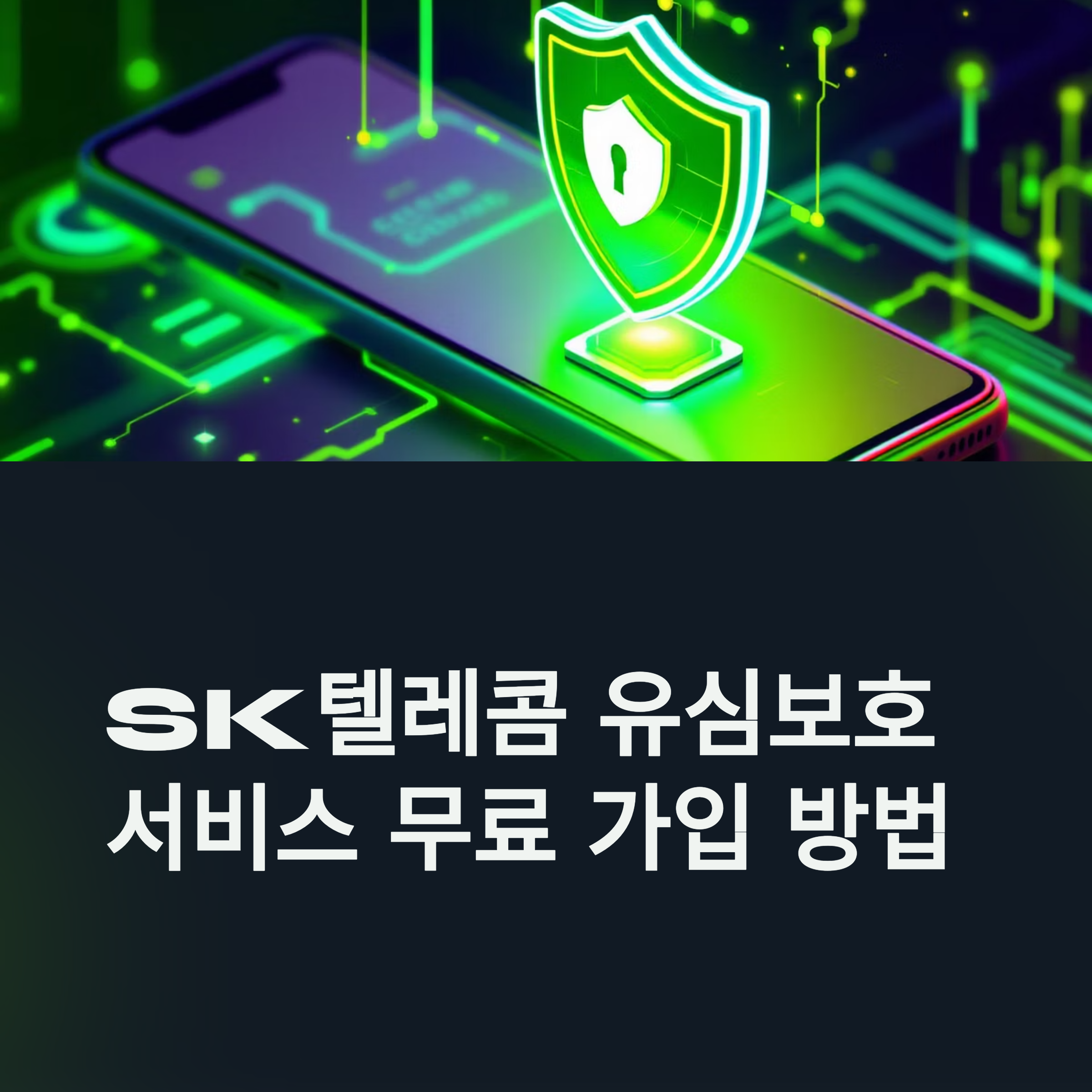 SK텔레콤 유심보호서비스