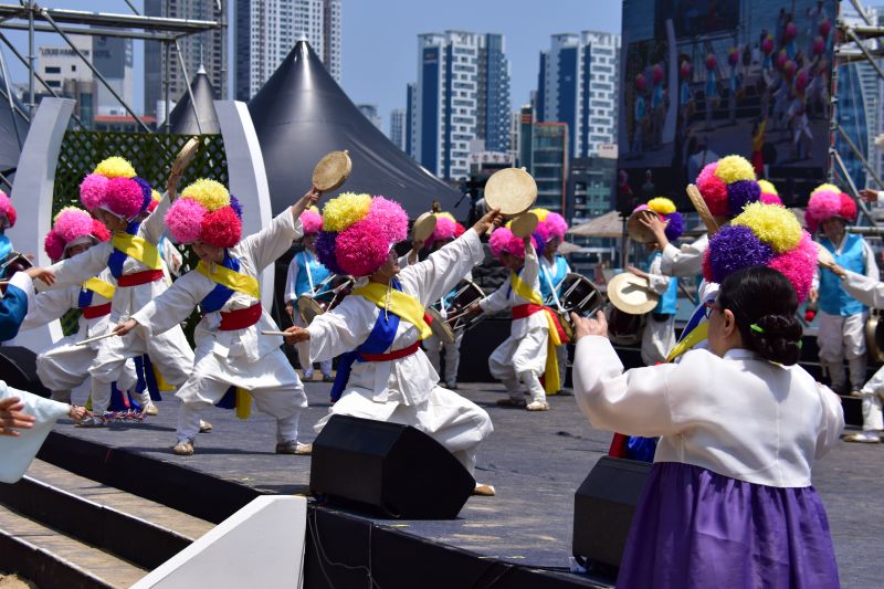 광안리 어방축제 풍경