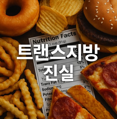 트랜스지방의 진실(심장질환, 콜레스테롤, 대체식단)