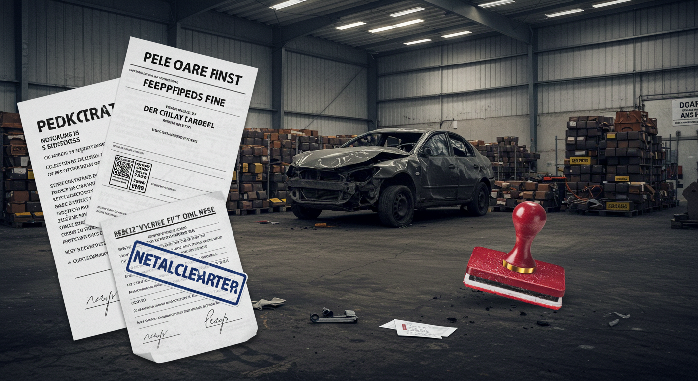 폐차 전 미납 범칙금·과태료 확인 방법