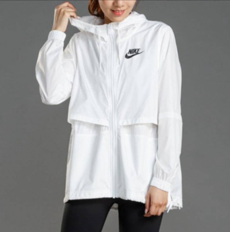 나이키 우먼스 여성 트레이닝 스포츠 윈드자켓 (2983) 여자트레이닝 여성바람막이 화이트 데일리코디