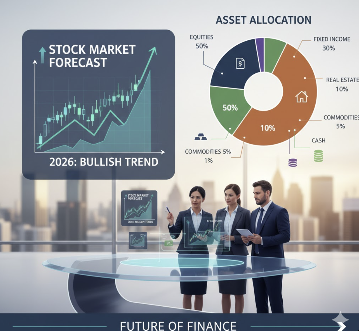 경제 주식, 자산배분 그래프 이미지