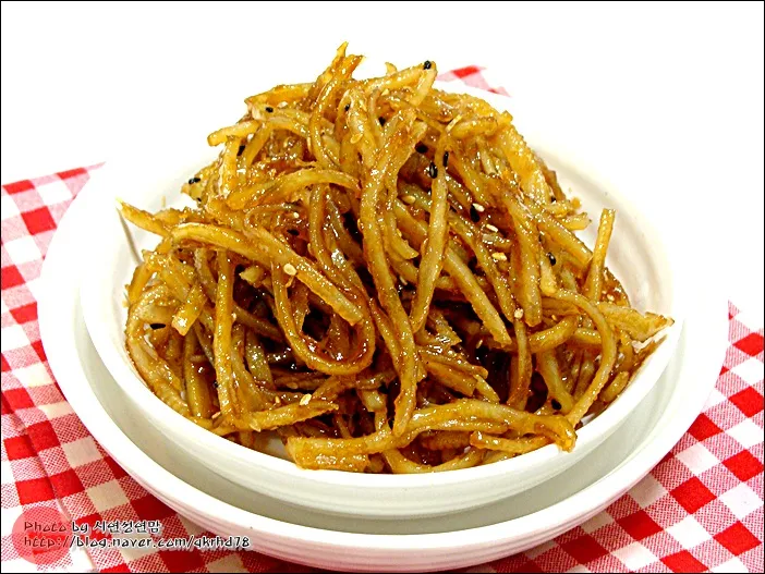 진미 오징어채 고추장 볶음요리 밑반찬 레시피_4