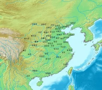 중국지도 한글판 크게보기 장가계 황산 태항산 청도 계림_21