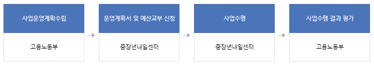 중장년내일센터-사업추진체계-표