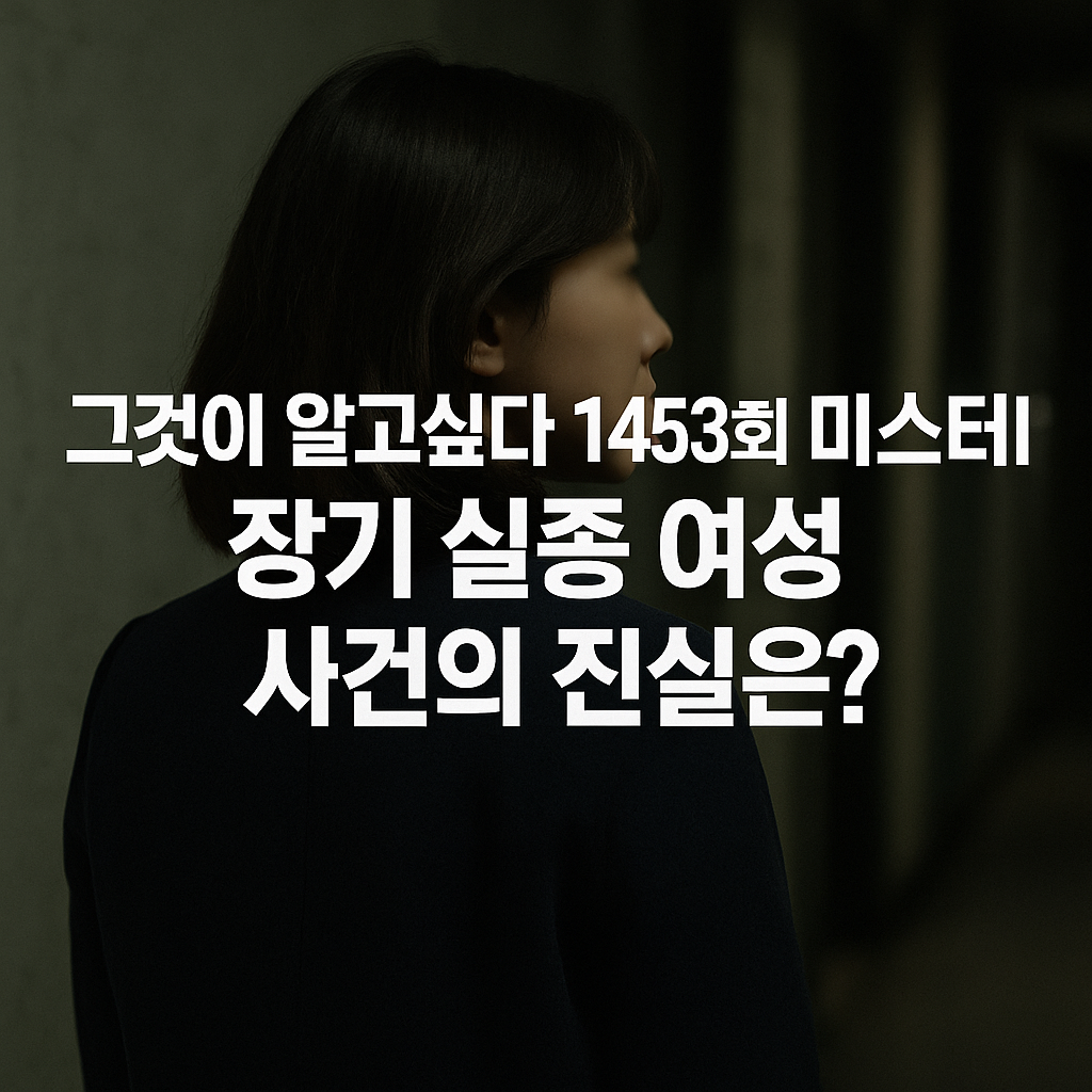 그것이 알고싶다 1453회