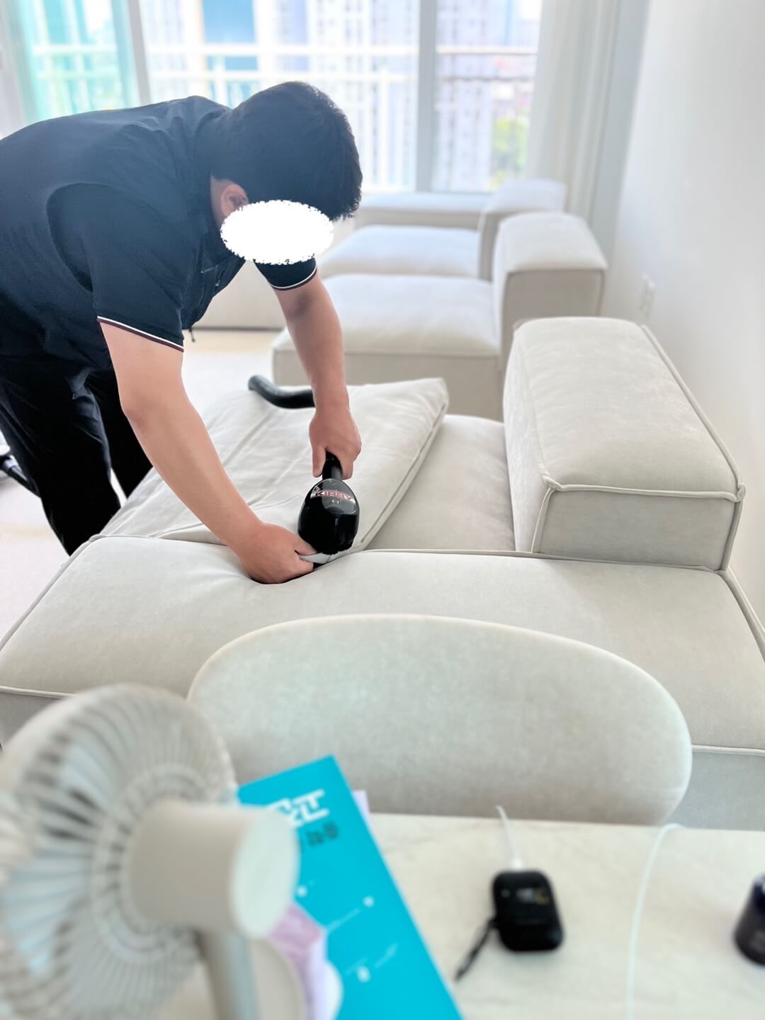 에싸 소파 청소