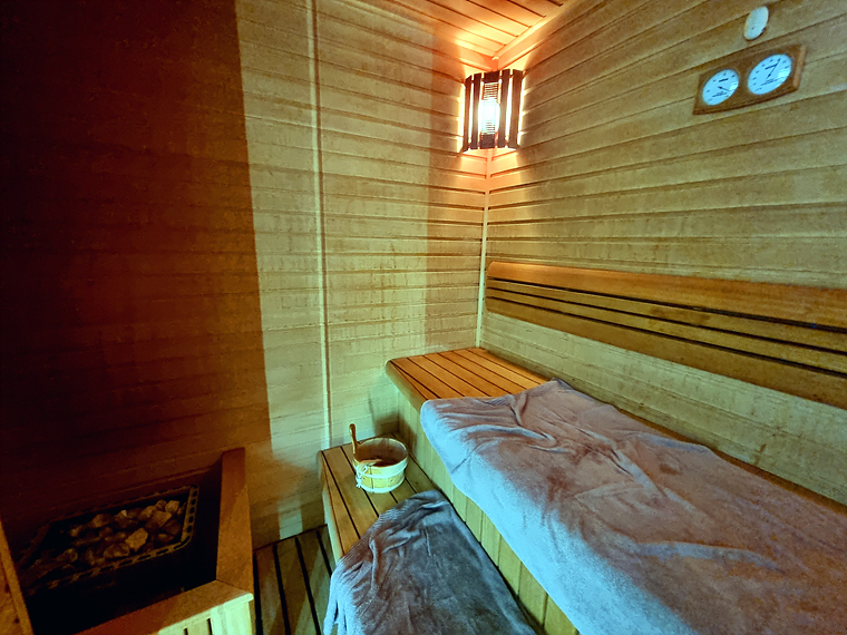 건식사우나 내부