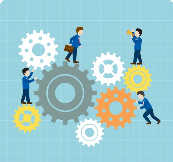 근로자들의 다양한 모습