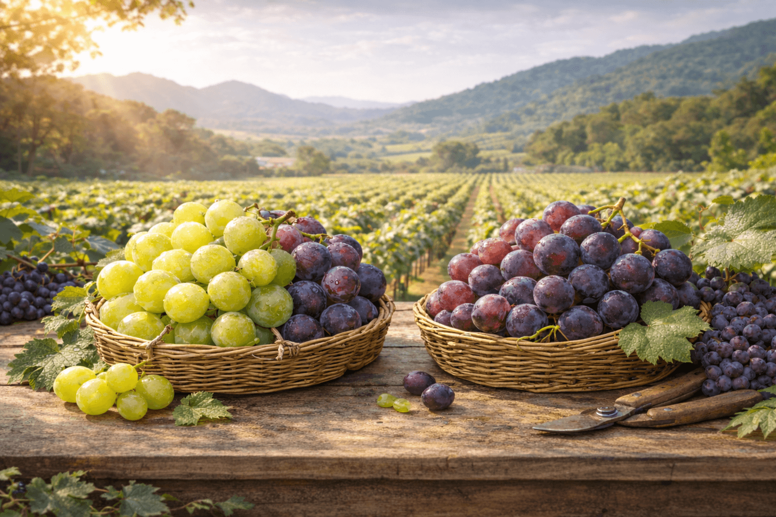 국내 산지별 포도 종류와 특징
