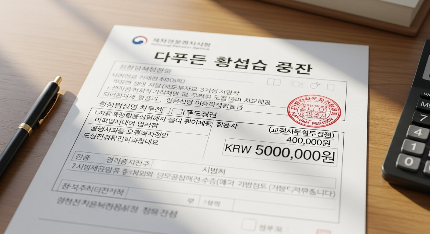국민연금 반환일시금 반납제도