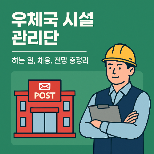 우체국 시설 관리단: 하는 일, 채용, 전망