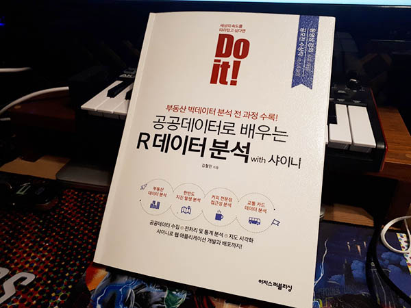공공데이터-R데이터분석-샤이니-서평-표지