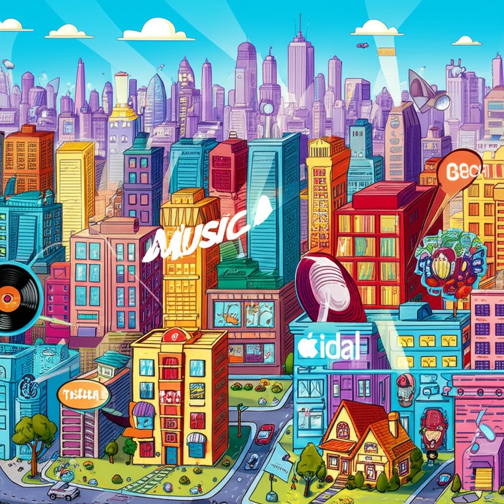 음악 스트리밍 서비스, 타이달 vs ..