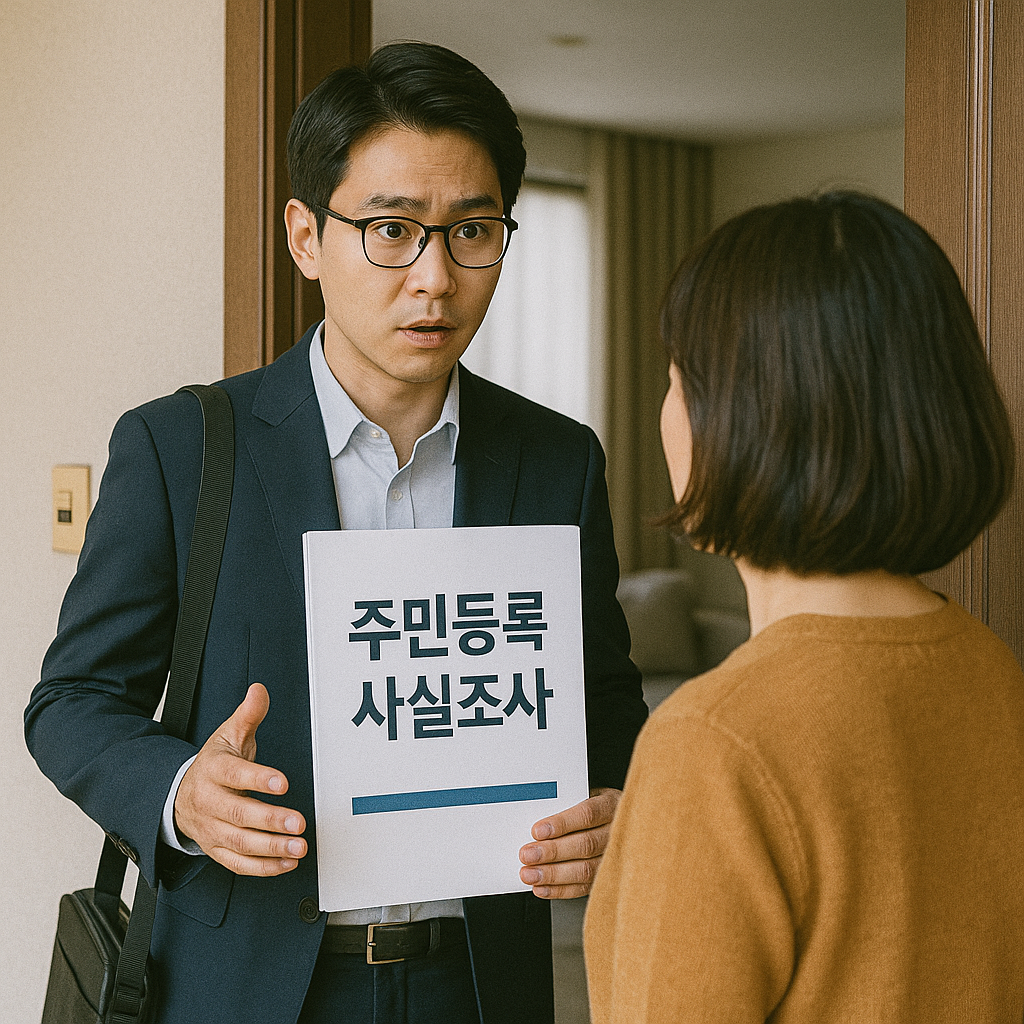 2025 주민등록 사실조사 비대면 참여 방법과 주의사항 총정리