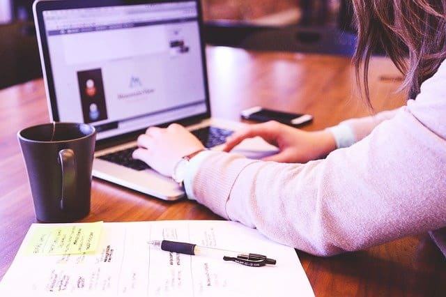 노트북 키보드 사용