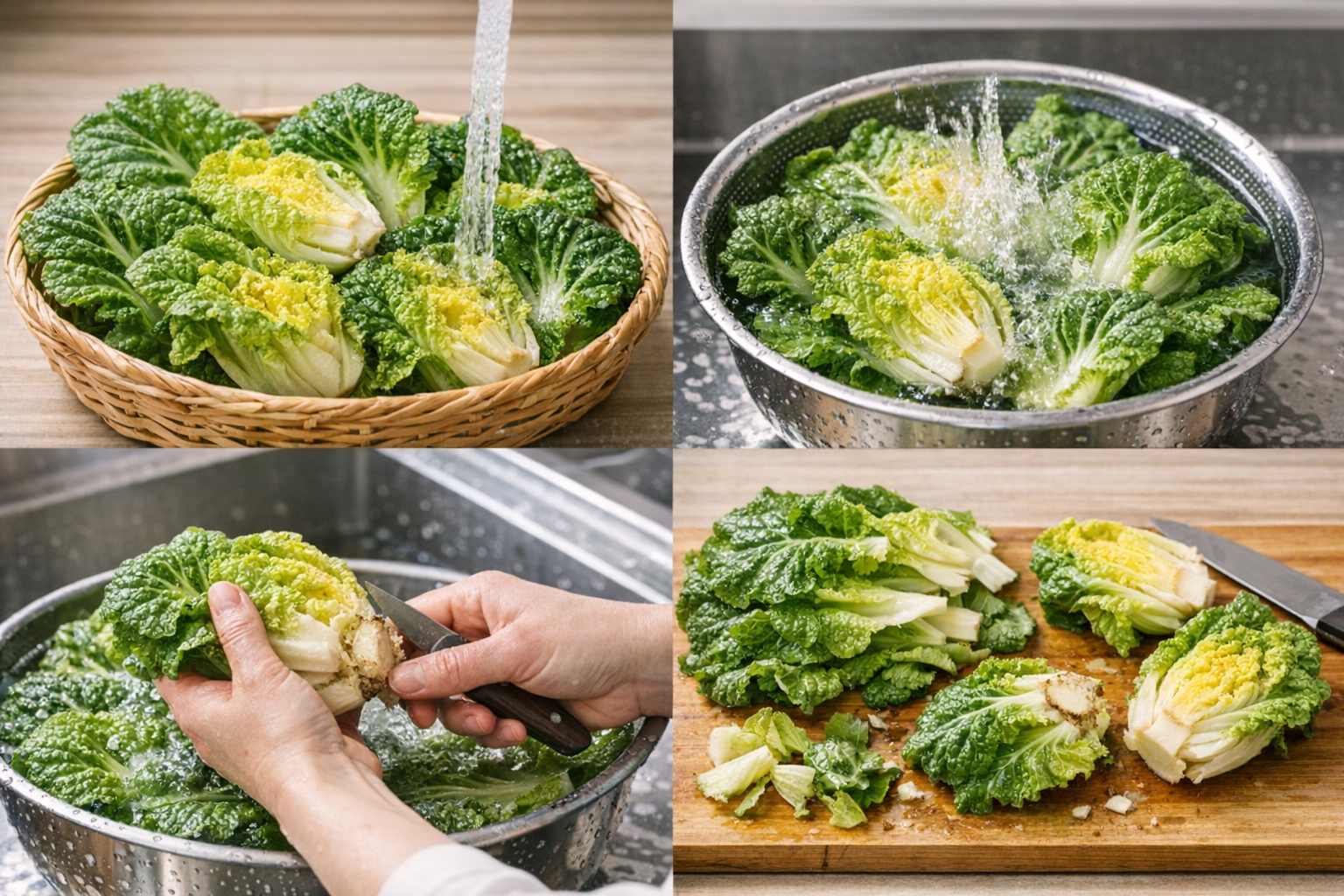 봄동 세척법과 손질법