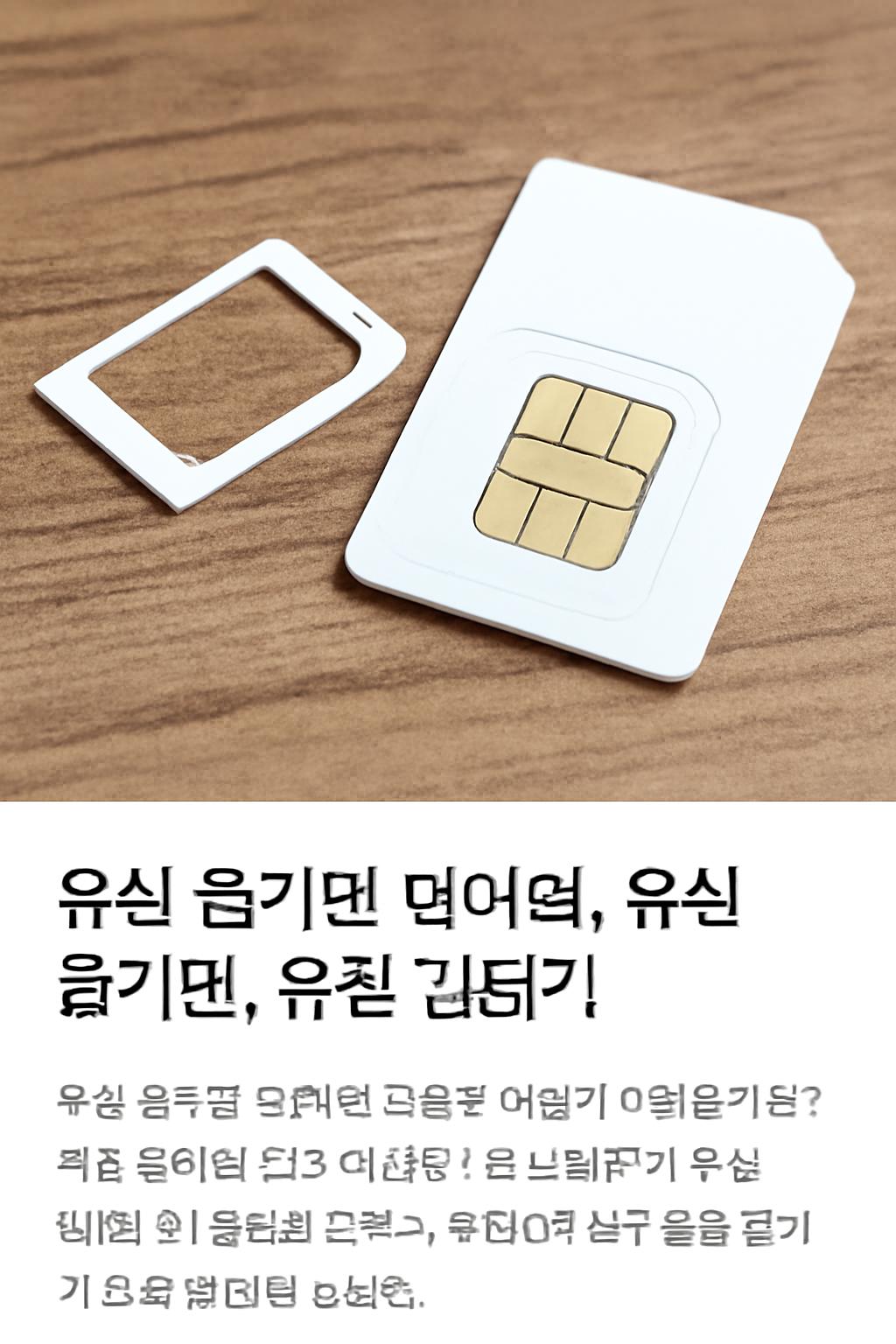 유심 껍데기