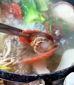 조개샤브샤브