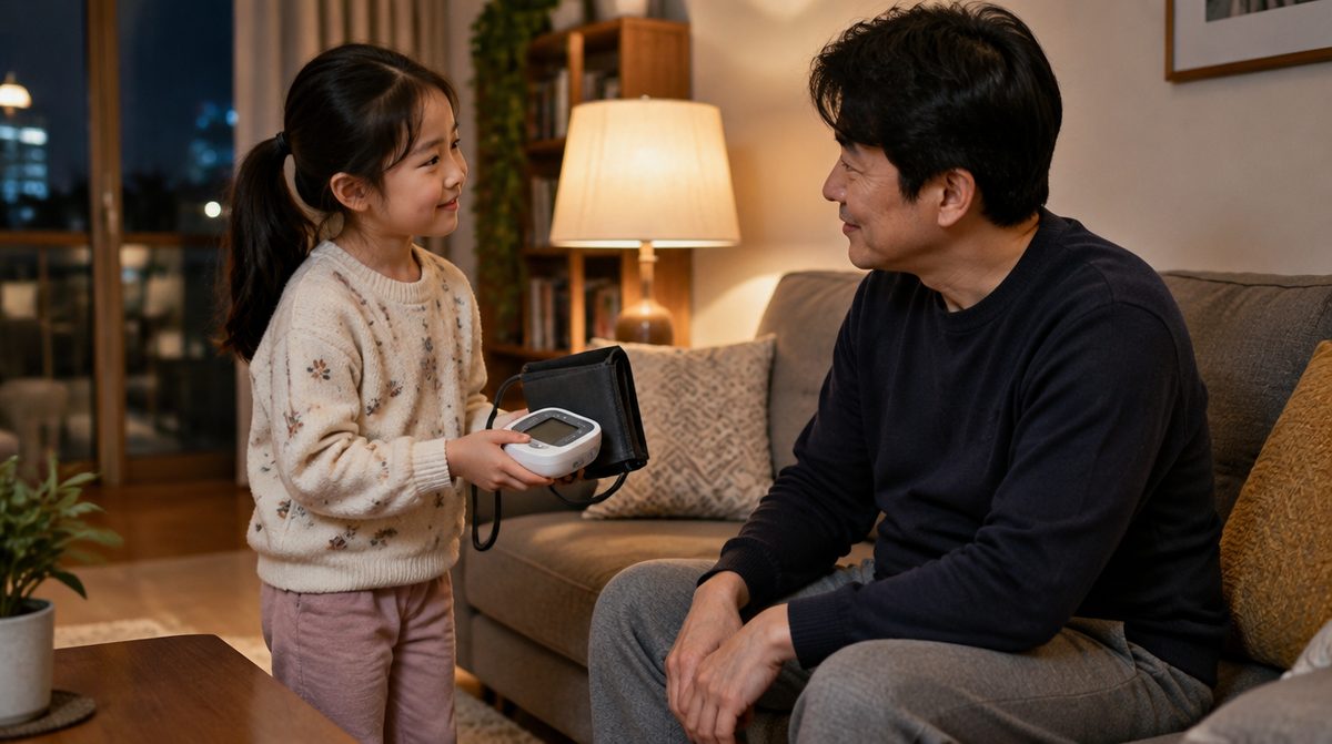 아이들이 불러 주는 혈압 시간, 재발이 두려워 바꾼 생활