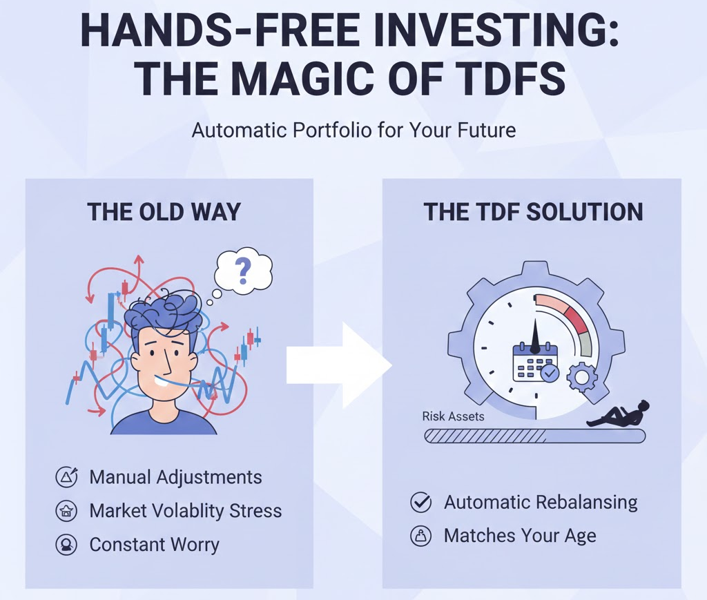 주식·채권 자동 조절해주는 TDF, 왜 요즘 ‘퇴직연금 필수템’이 됐을까?
