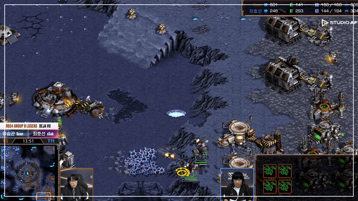 SSL 24강 B조 패자전 레이스 급습