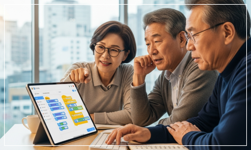 AI 코딩·IT 교육 플랫폼 – 노코드·로우코드 혁신 : 코시팅(KST)