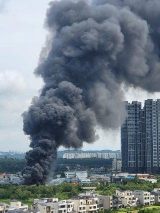 인천 서구 경서동 공장 화재