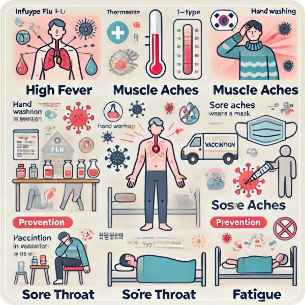 A형 독감 증상과 예방