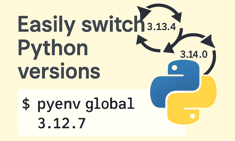 pyenv를 활용한 다양한 버전의 python을 효율적으로 사용하기