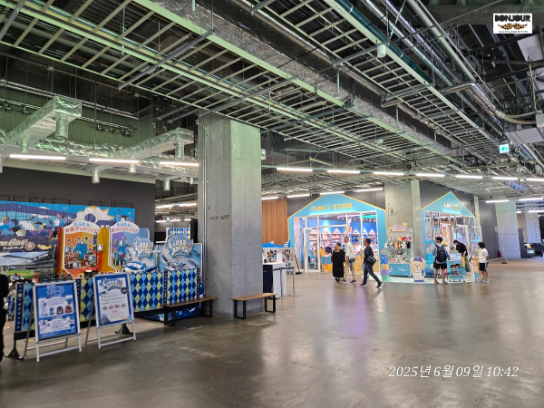 어린이용 야구장 상품샵 전경