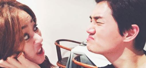 김효진 유지태 셀카