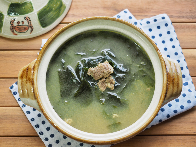 들깨미역국, 봄철 미세먼지, 맛집, 요리법