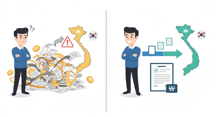 해외 자금 송금 시 자금 출처 증빙의 중요성을 강조하는 이미지