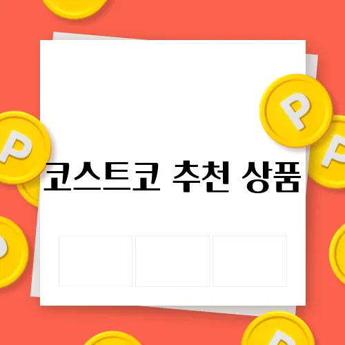 코스트코 추천 상품